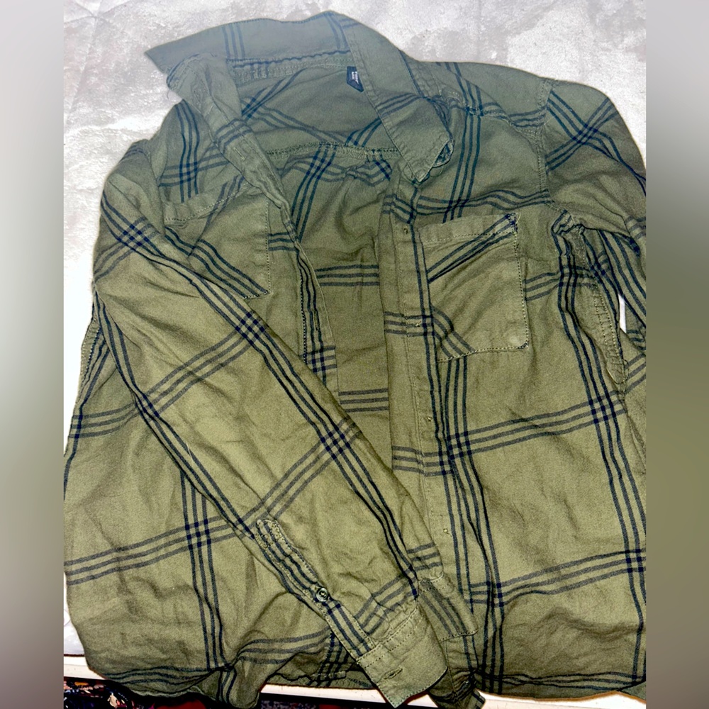 Green flannel